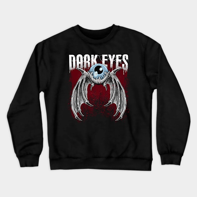 Dark eyes Crewneck Sweatshirt by Astrajingga